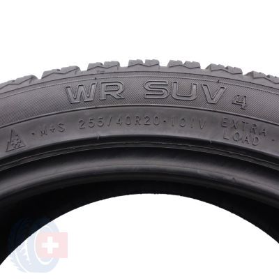 6. 255 40 20 4x NOKIAN 255/40 R20 101V XL WR SUV 4 Winterreifen 6,8-8mm 2022