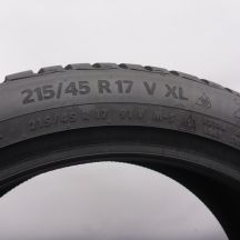 6. 215 45 17 2x CONTINENTAL 215/45 R17 91V XL WinterContact Ts 870 Winterreifen 2022 8mm 
