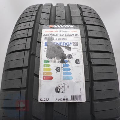 235 50 19 1x HANKOOK 235/50 R19 103W XL Ventus S1 evo3 SUV Sommerreifen 2024 VOLL 