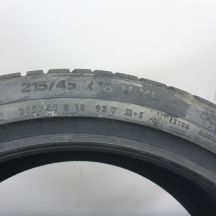 3. 215 45 18 1x CONTINENTAL 215/45 R18 93V XL WinterContact Ts870P Winterreifen 2023 VOLL