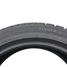 4. 2 x CONTINENTAL 225/45 R18 95V XL ContiWinterContact TS830P BMW RunFlat Winterreifen  2014 6,2mm