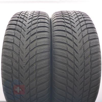 5. 215 55 18 4x NOKIAN 215/55 R18 95T Snowproof 2 SUV Winterreifen 2023 WIE NEU 8-8,2mm