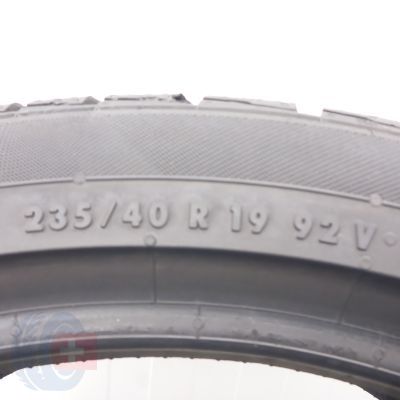5. 235 40 19 2x CONTINENTAL 235/40 R19 92V ContiWinterContact TS830P NO Winterreifen 2025 6,8mm
