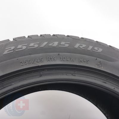 7. 255 45 19 1 x PIRELLI 255/45 R19 104W XL Sottozero 3 Winter elect PNCS T0 Winterreifen 2022 7,5mm