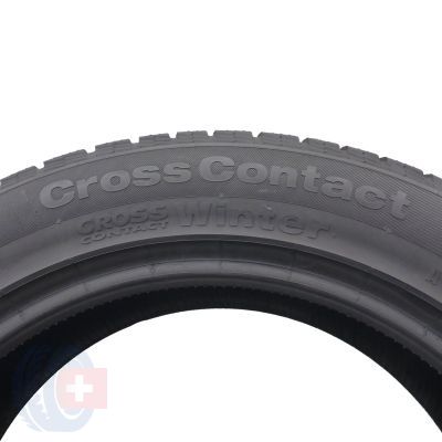 6. 235 55 19 2x CONTINENTAL 235/55 R19 101H CrossContact Winter Winterreifen 7-7,5mm 2022