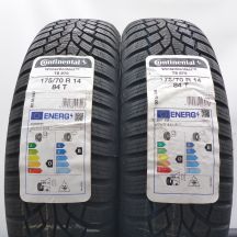 3. 175 70 14 4x CONTINENTAL 175/70 R14 84T WinterContact TS 870 Winterreifen 2022/23 Ungebraucht  