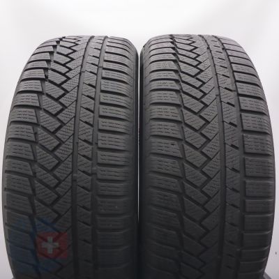 225 55 17 2x CONTINENTAL 225/55 R17 101V XL WinterContact TS850P Winterreifen 2020 6,2-7,2mm