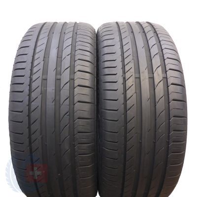 225 45 18 2x CONTINENTAL 225/45 R18 91Y ContiSportContact 5 RSC BMW Sommerreifen 6,2mm 2017