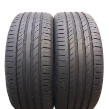 225 45 18 2x CONTINENTAL 225/45 R18 91Y ContiSportContact 5 RSC BMW Sommerreifen 6,2mm 2017