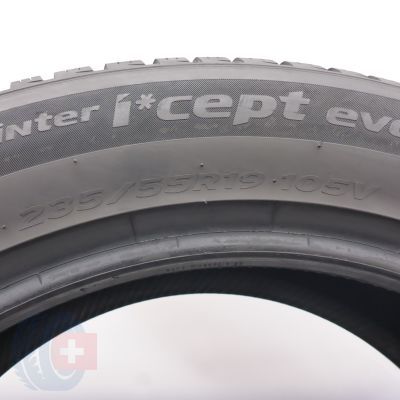8. 235 55 19 4x HANKOOK 235/55 R19 105V XL Winter ICept evo3 W330A Winterreifen 2020 6,9-7,5mm