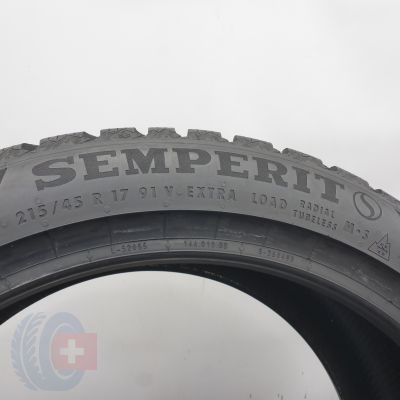 5. 215 45 17 4x SEMPERIT 215/45 R17 91V XL Speed-Grip 5 Winterreifen 2024 8,2-8mm 