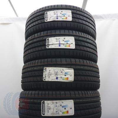 225 55 18 4x CONTINENTAL 225/55 R18 98V PremiumContact 6 Sommerreifen 2025 VOLL WIE NEU