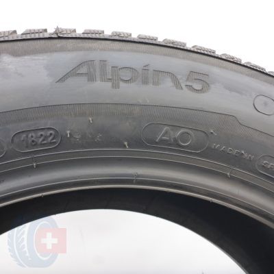 5. 225 55 17 2x MICHELIN 225/55 R17 97H Alpin 5 A0 Winterreifen 2022 Ungebraucht  