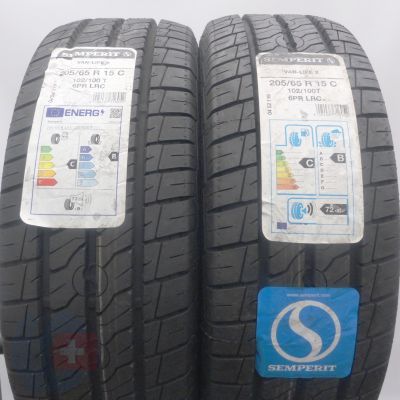 3. 205 65 15C 4x SEMPERIT 205/65 R15C 102/100T Van-Life 2 Sommerreifen 2020/21 VOLL WIE NEU