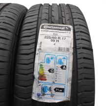 3. 225 60 17 2x CONTINENTAL 225/60 R17 99H ContiPremiumContact 5 SUV Sommerreifen 2017/19 VOLL WIE NEU