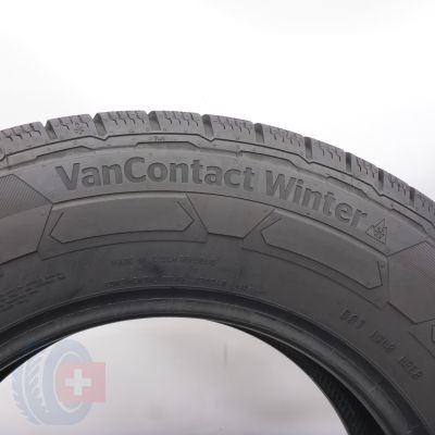 5. 215 75 16C 2x CONTINENTAL 215/75 R16C 113/111R VanContact Winter Winterreifen 2018 7-6,8mm