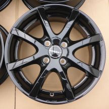 5. 4 x Alufelgen 15 Dacia Nissan Renault 4x100 5,5J Et45 Borbet WIE NEU Sandero Micra Laguna