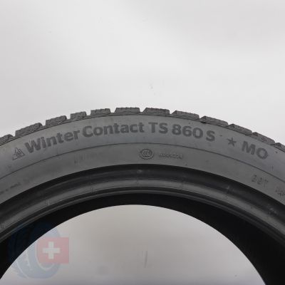 4. 245 45 19 1x CONTINENTAL 245/45 R19 102H XL WinterContact TS 860 S M0 BMW Winterreifen 2023 8mm 