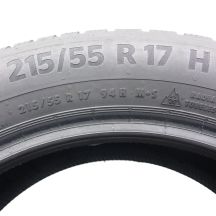 5. 215 55 17 2x CONTINENTAL 215/55 R17 94H WinterContact TS870P Winterreifen 2022 6,8-7mm