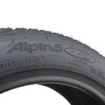 5. 1 x MICHELIN 205/55 R17 91H Alpin 5 ZP Winterreifen 2019  WIE NEU 8mm