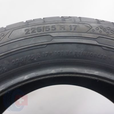 6.  225 55 17 2x CONTINENTAL 225/55 R17 101V ContiVanContact 200 Sommerreifen 2020/22 VOLL 