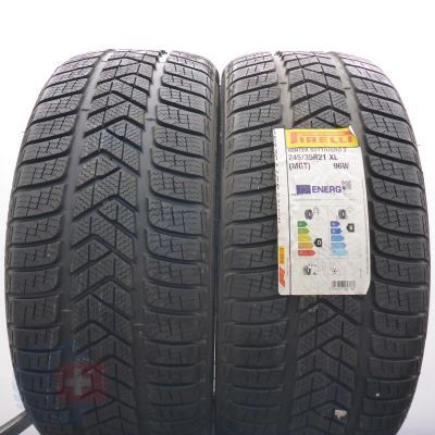 4. 245 35 21 4x PIRELLI 245/35 R21 96W XL Winter Sottozero 3 MGT Winterreifen 2022 Ungebraucht  