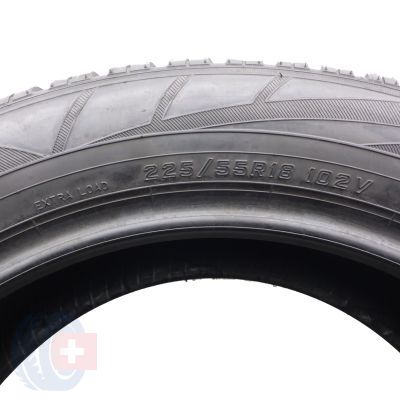 4. 225 55 18 2x FALKEN 225/55 R18 102V XL Eurowinter HS01 SUV Winterreifen 2018, 2019 7-8,2mm