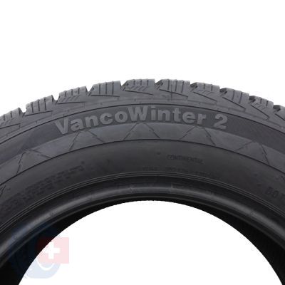 10. 205 65 16C 4x CONTINENTAL 205/65 R16C 107/105T Vanco Winter 2 Winterreifen 7,8-9mm 2018/23