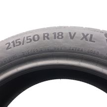 7. 215 50 18 4x CONTINENTAL 215/50 R18 96V XL EcoContact 6 Sommerreifen 2022 VOLL WIE NEU