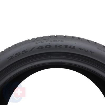 5. 255 40 18 2x PIRELLI 255/40 R18 99Y XL Cinturato P7 BMW Sommerreifen 2021 VOLL Wie Neu