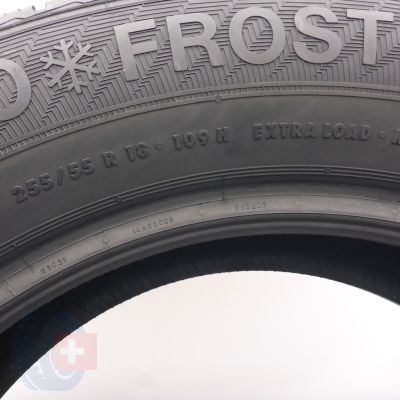 5. 255 55 18 2x GISLAVED 255/55 R18 109H XL EuroForst5 SUV  Winterreifen 2011 6,5mm