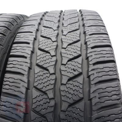 4. 215 65 16C 2x CONTINENTAL 215/65 R16C 106/104T VanContact Winter Winterreifen 7,5mm 2018