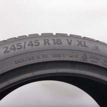 5.  245 45 18 1x CONTINENTAL 245/45 R18 100V XL WinterContact TS 870 P Winterreifen 2021 8,5mm