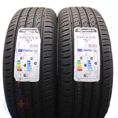 3. 215 65 16 4x BARUM 215/65 R16 102V XL Bravuris 5 Sommerreifen 2023 VOLL WIE NEU
