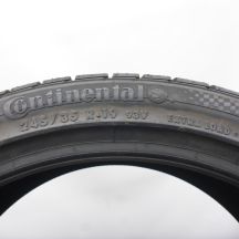 4. 245 35 19 2x CONTINENTAL 245/35 R19 93V XL ContiWinterContact TS 810 S M0 Winterreifen 2018 Ungebraucht   