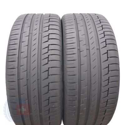 225 45 17 2x CONTINENTAL 225/45 R17 91Y PremiumContact 6 Sommerreifen 6,2mm 2021