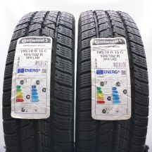 4. 195 70 15C 4x CONTINENTAL 195/70 R15C 104/102R VanContact Winter Winterreifen 2022 Ungebraucht   