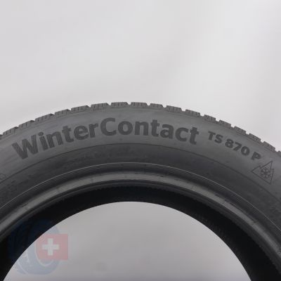 3. 225 60 18 1x CONTINENTAL 225/60 R18 104V XL WinterContact TS 870 P Winterreifen 2024 8,8mm WIE NEU 