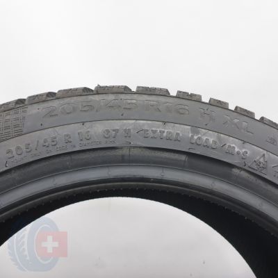 6.  205 45 16 2x Continental  205/45 R16 87H XL WinterContact TS 860 Winterreifen 2021 Ungebraucht  