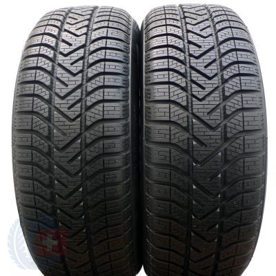 4. 4 x PIRELLI 195/60 R16 89H BMW SnowControl Serie 3 Winter 210 Winterreifen 2018 WIE NEU 7,5-8mm