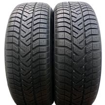 4. 4 x PIRELLI 195/60 R16 89H BMW SnowControl Serie 3 Winter 210 Winterreifen 2018 WIE NEU 7,5-8mm