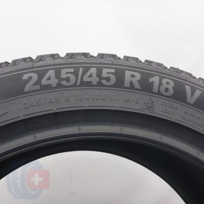 4. 245 45 18 2x SEMPERIT 245/45 R18 100V Speed-Grip 5 Winterreifen 2023, 2024 6,8-7mm