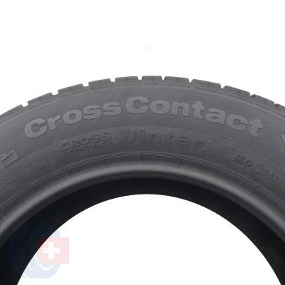 5. 2 x CONTINENTAL 235/60 R17 102H ContiCrossContact Winter M0 2020 Winterreifen WIE NEU VOLL