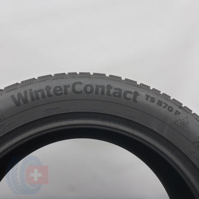 7. 235 55 19 2x CONTINENTAL 235/55 R19 105V XL WinterContact TS870P WWinterreifen interrefien 2022 6,6-7,2mm