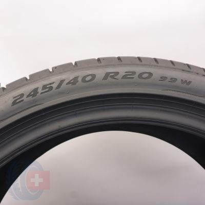 5.  245 40 20 1x PIRELLI 245/40 R20 99W P Zero VOL PNCS Sommerreifen 2022 7mm