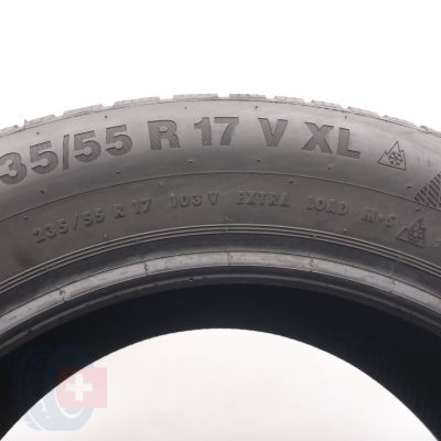 6.  235 55 17 4x CONTINENTAL 235/55 R17 103V XL  WinterContact TS 850 P Winterreifen 2018 7,8-8,2mm 