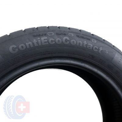 7. 4 x CONTINENTAL 185/55 R15 82H ContiEcoContact 5 Sommerreifen DOT16 6-6,8mm