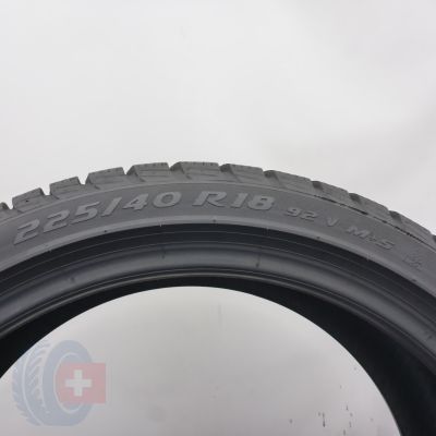 7. 225 40 18 1x PIRELLI 225/40 R18 92V XL Winter Sottozero 3 N4 Winterreifen 2019 7,8mm