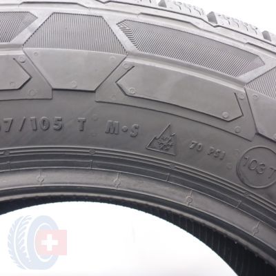 4. 205 65 16C 2x CONTINENTAL 205/65 R16C 107/105T VanContact Winter Winterreifen 2022 7,2mm