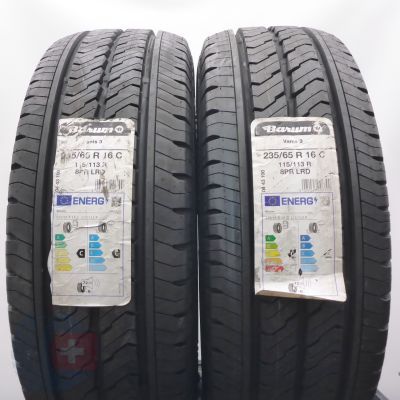  235 65 16C 2x BARUM 235/65 R16C 115/113R Vanis 3 Sommerreifen 2023 VOLL WIE NEU